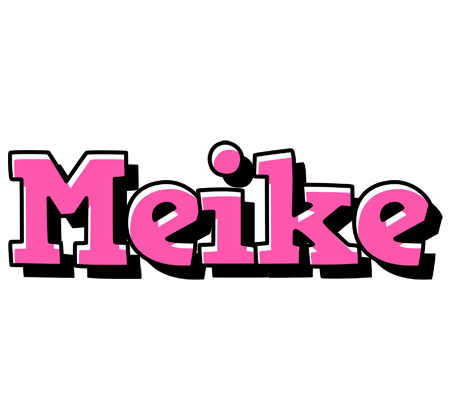 Meike girlish logo