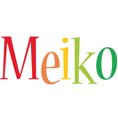 Meiko birthday logo