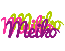 Meiko flowers logo