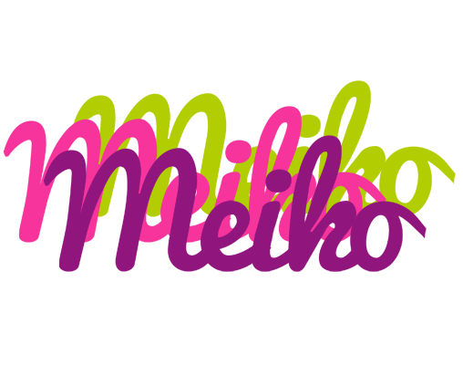 Meiko flowers logo