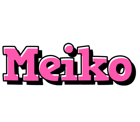 Meiko girlish logo