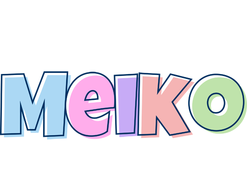 Meiko pastel logo