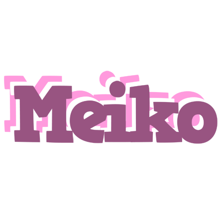 Meiko relaxing logo