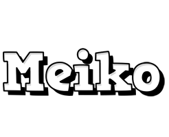 Meiko snowing logo