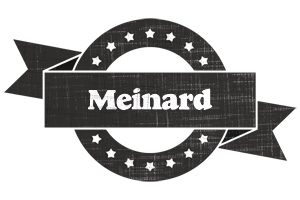 Meinard grunge logo