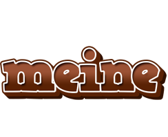 Meine brownie logo