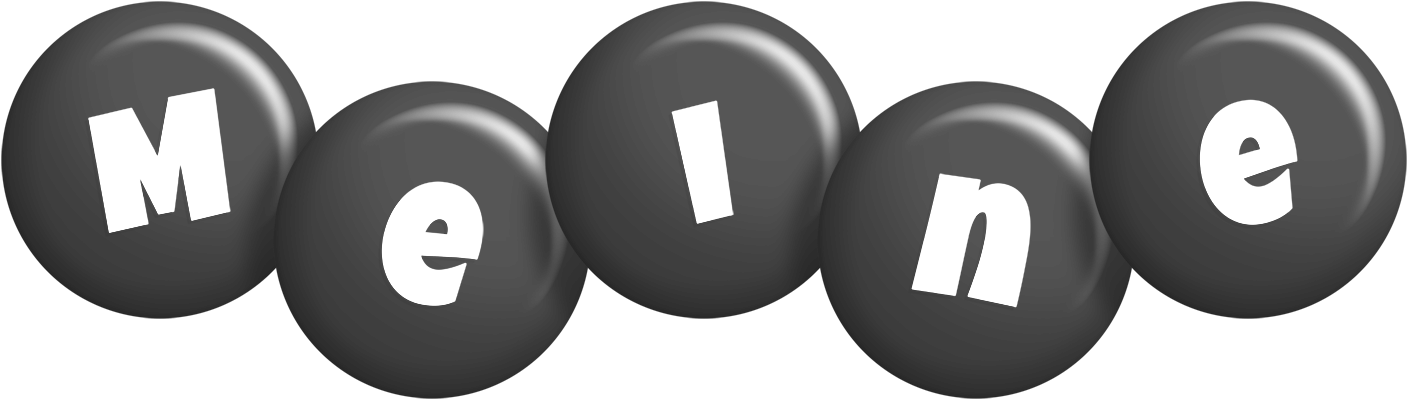 Meine candy-black logo
