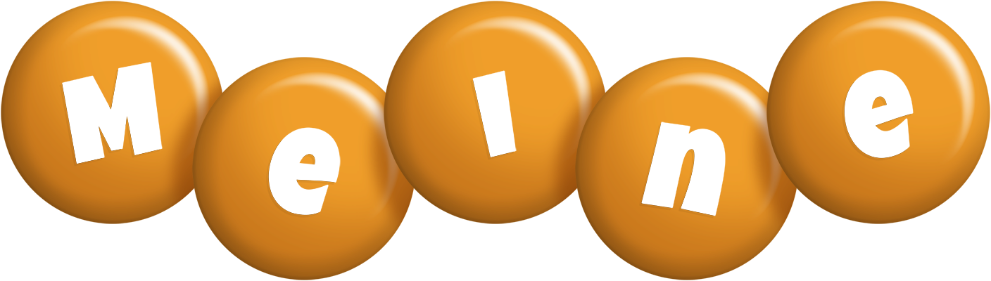 Meine candy-orange logo