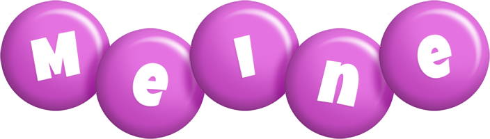 Meine candy-purple logo