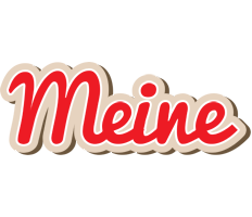 Meine chocolate logo
