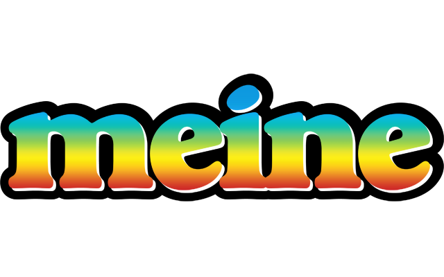 Meine color logo