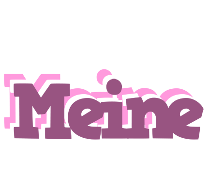 Meine relaxing logo