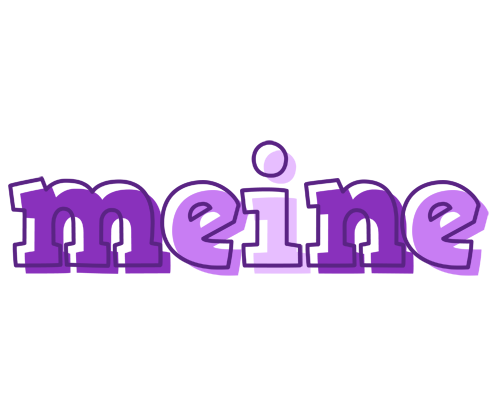 Meine sensual logo