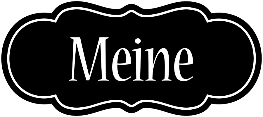 Meine welcome logo