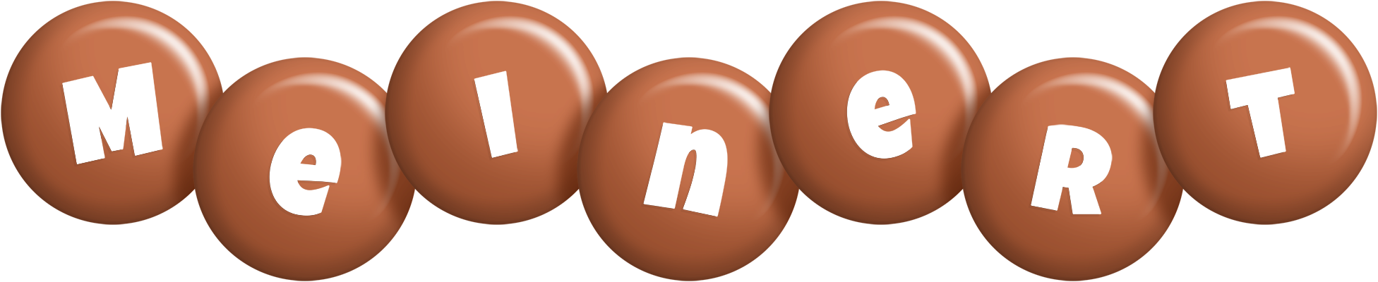 Meinert candy-brown logo