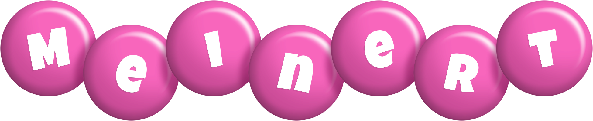Meinert candy-pink logo