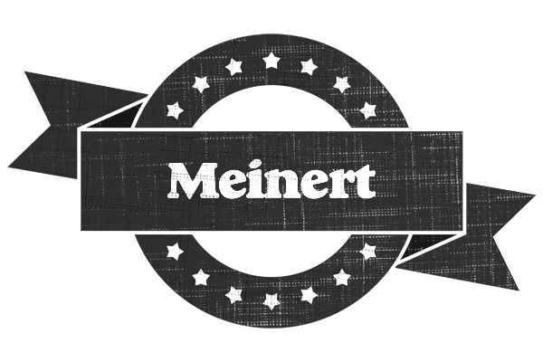 Meinert grunge logo