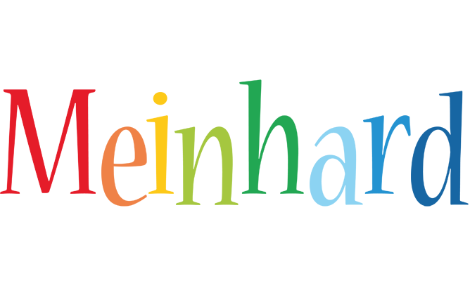 Meinhard birthday logo
