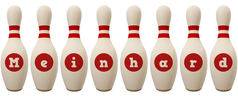 Meinhard bowling-pin logo