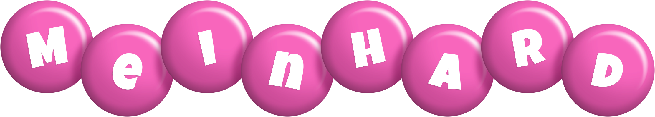 Meinhard candy-pink logo