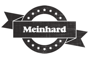 Meinhard grunge logo