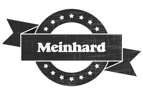 Meinhard grunge logo