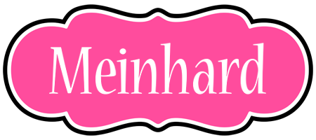 Meinhard invitation logo