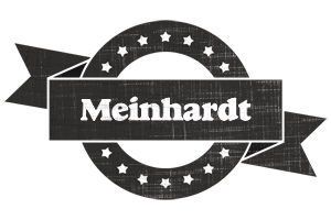 Meinhardt grunge logo