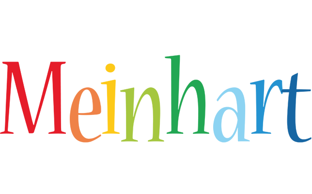 Meinhart birthday logo