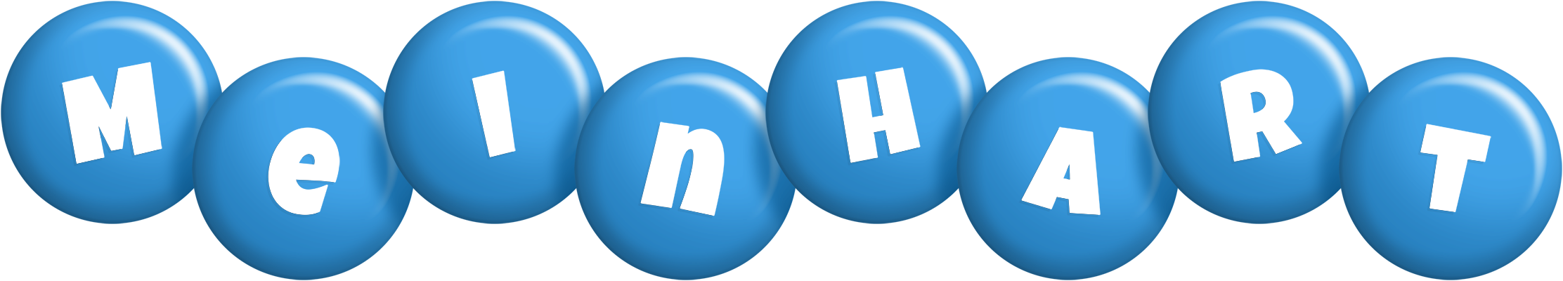 Meinhart candy-blue logo