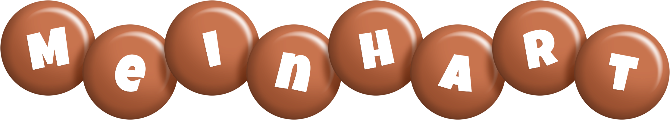 Meinhart candy-brown logo
