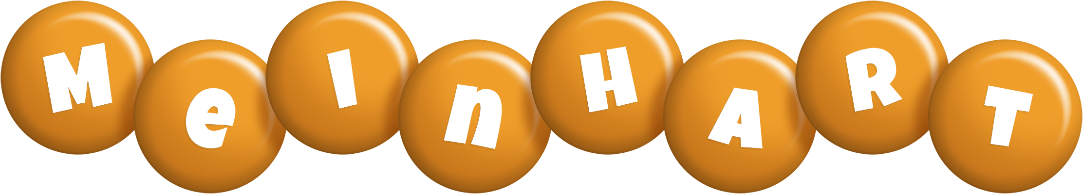 Meinhart candy-orange logo