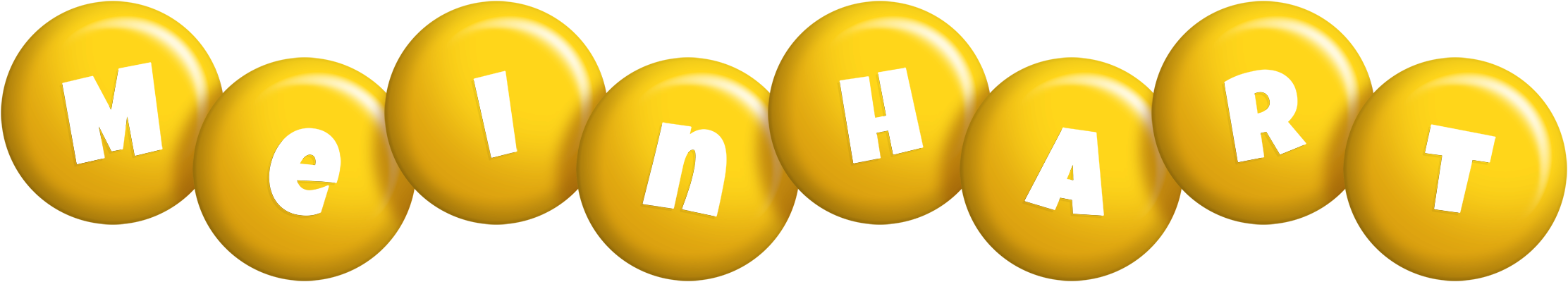 Meinhart candy-yellow logo
