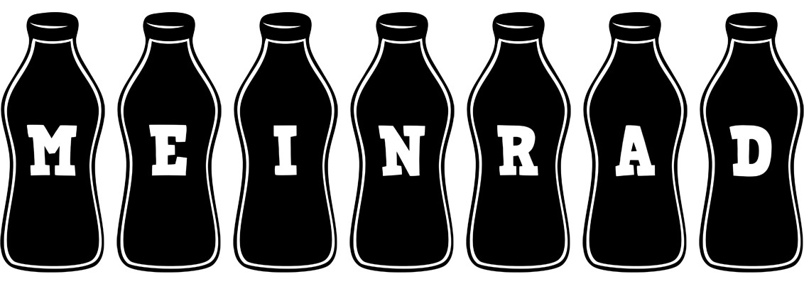 Meinrad bottle logo