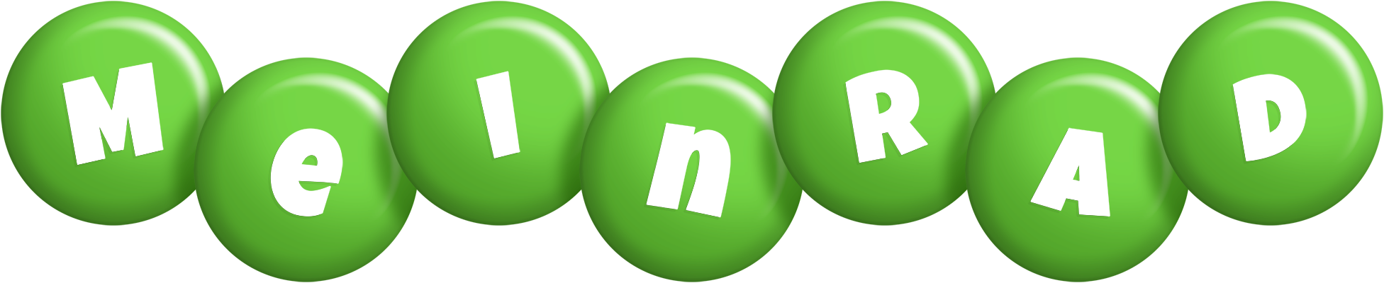 Meinrad candy-green logo