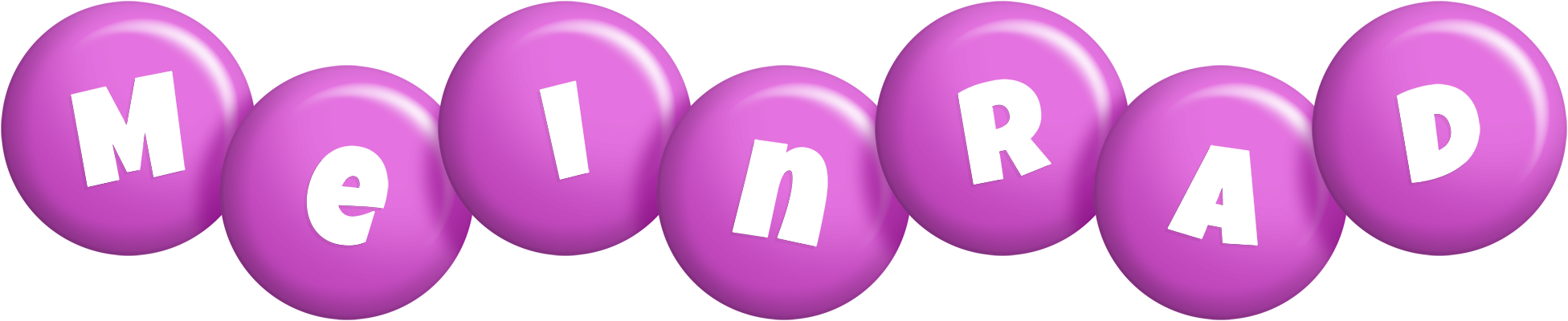 Meinrad candy-purple logo