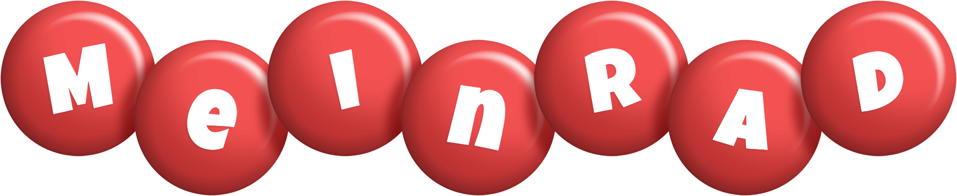 Meinrad candy-red logo
