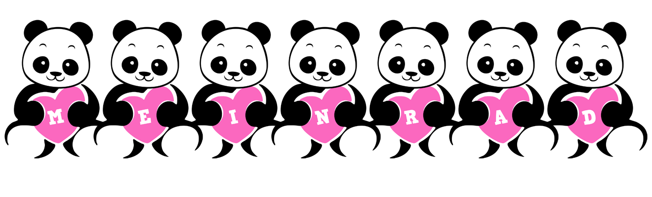 Meinrad love-panda logo