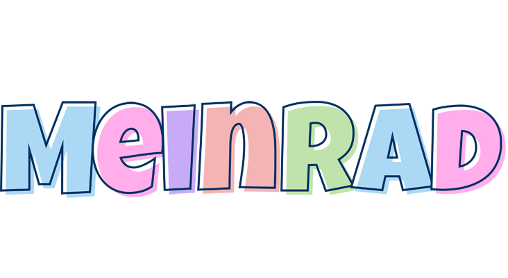 Meinrad pastel logo