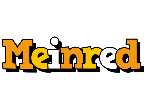 Meinred cartoon logo