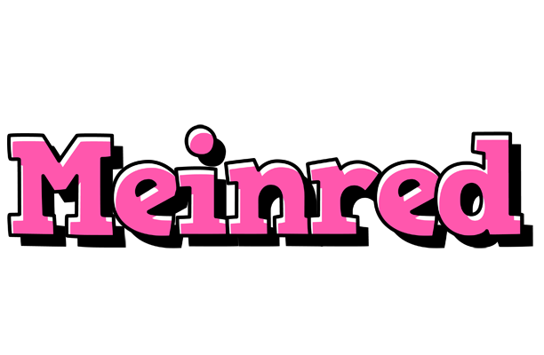 Meinred girlish logo