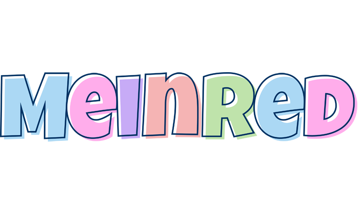 Meinred pastel logo