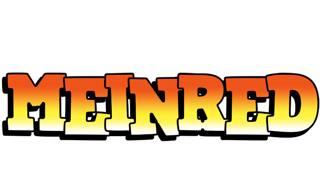 Meinred sunset logo