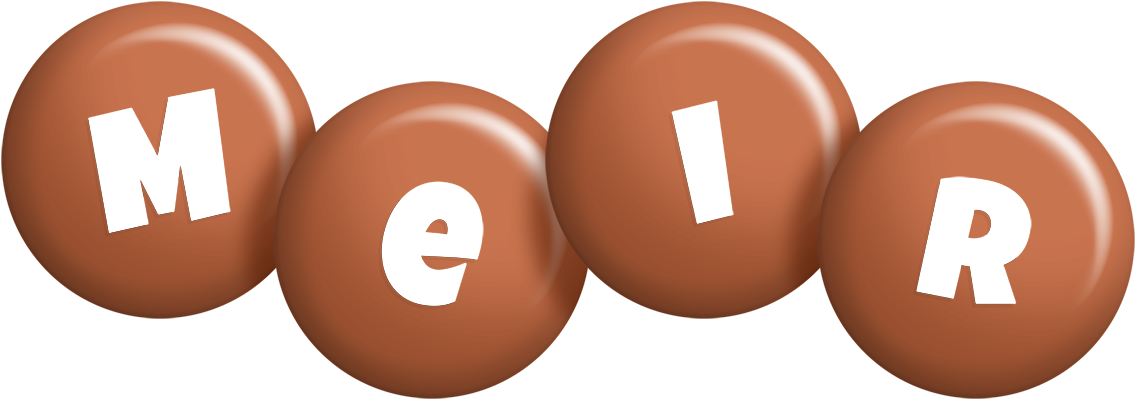 Meir candy-brown logo