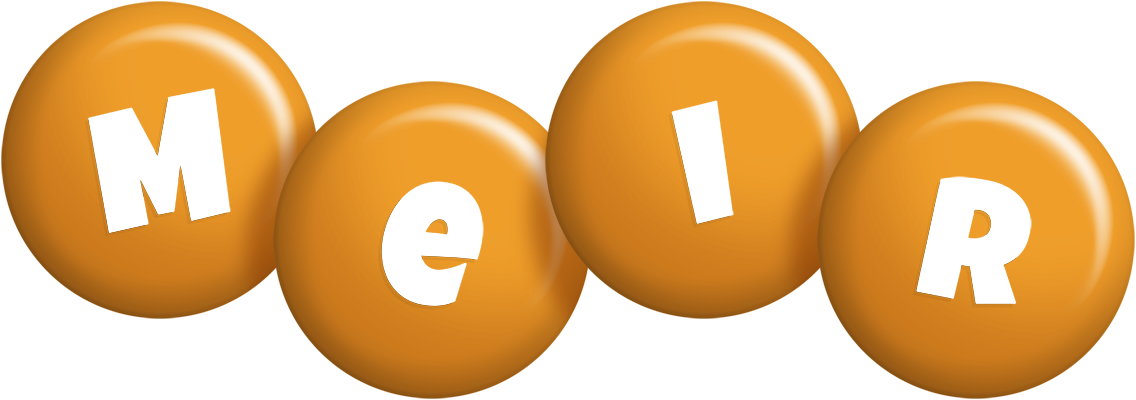 Meir candy-orange logo