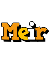 Meir cartoon logo