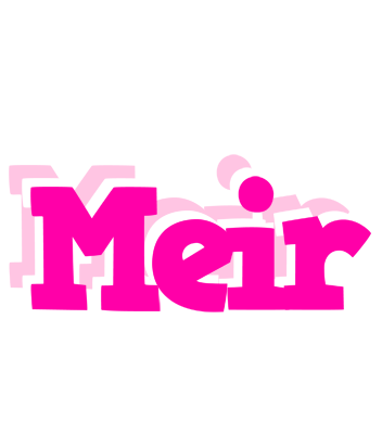 Meir dancing logo