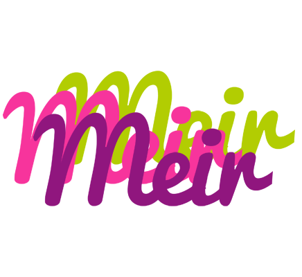 Meir flowers logo