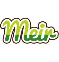 Meir golfing logo