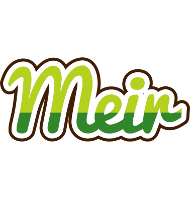 Meir golfing logo